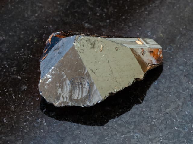 Cassiterite crystal