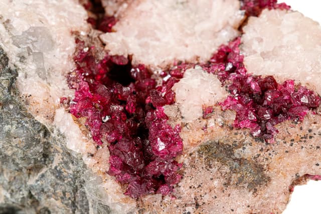 Erythrite crystal