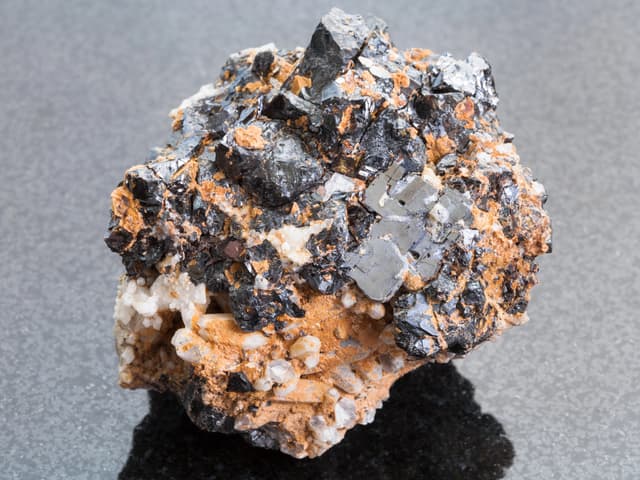 Galena crystal