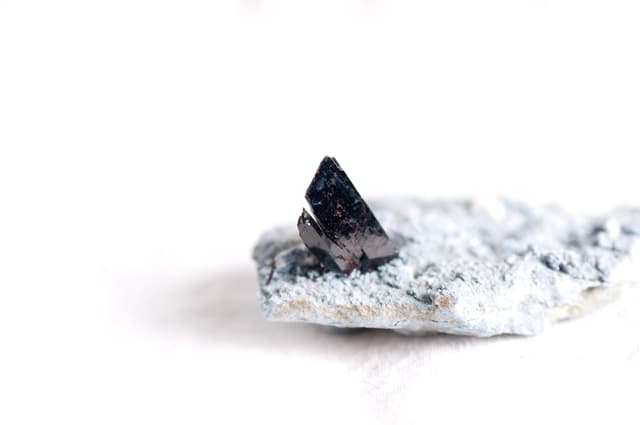 Neptunite crystal
