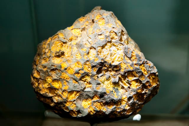 Pallasite crystal