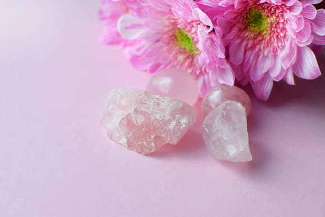 Chrysanthemum Quartz crystal
