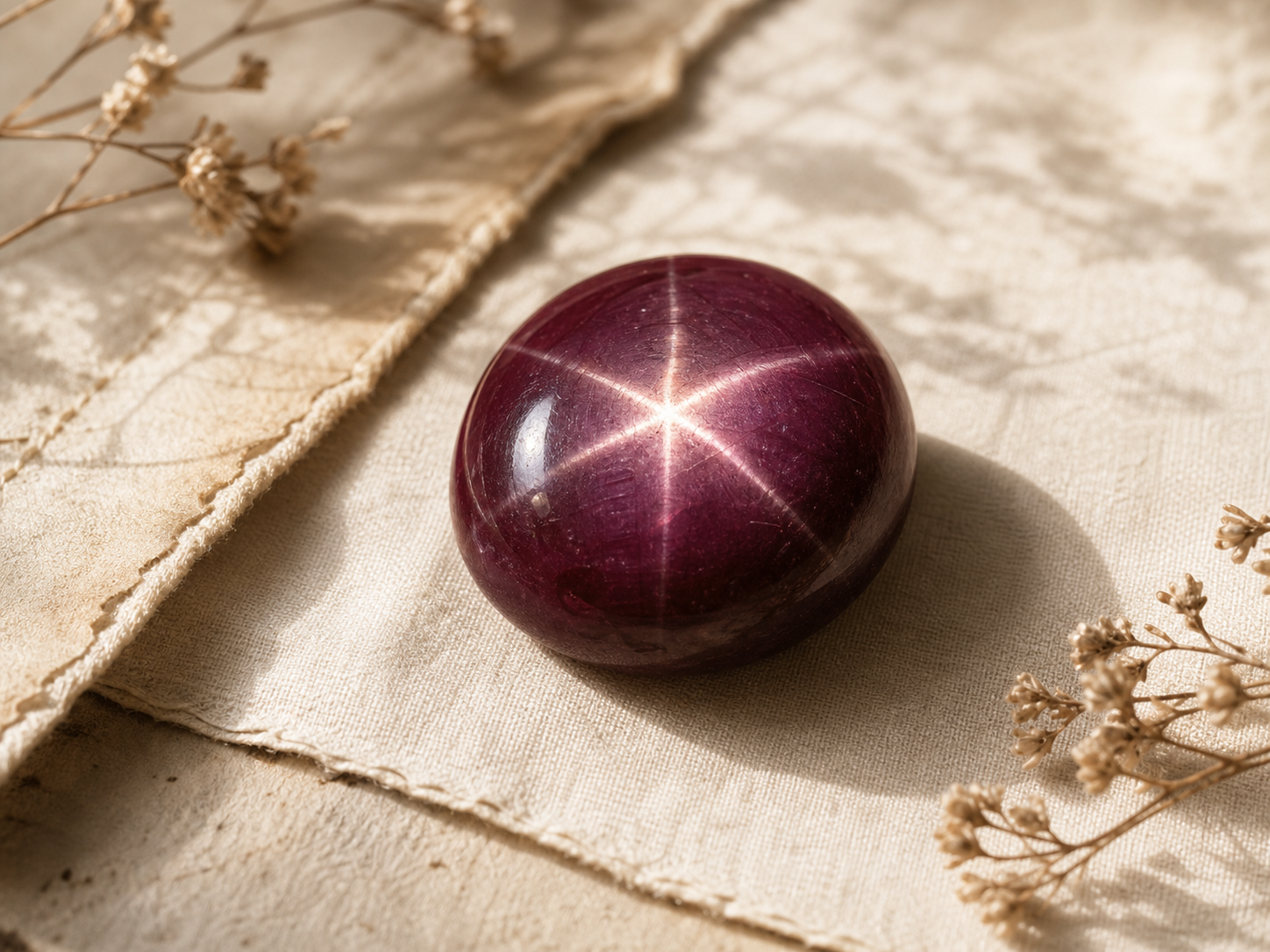 Star Ruby crystal