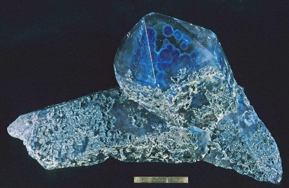 Ajoite crystal