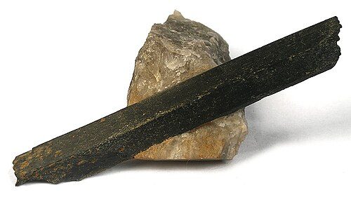 Arfvedsonite crystal