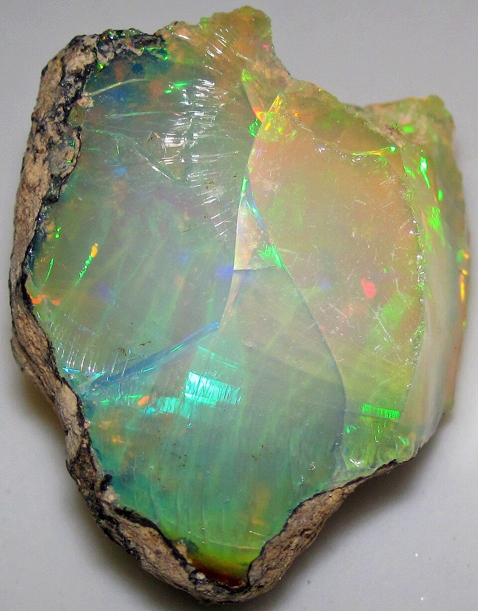 Cacholong Opal crystal