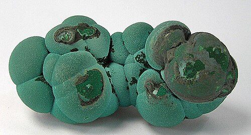 Chrysocolla-Malachite crystal