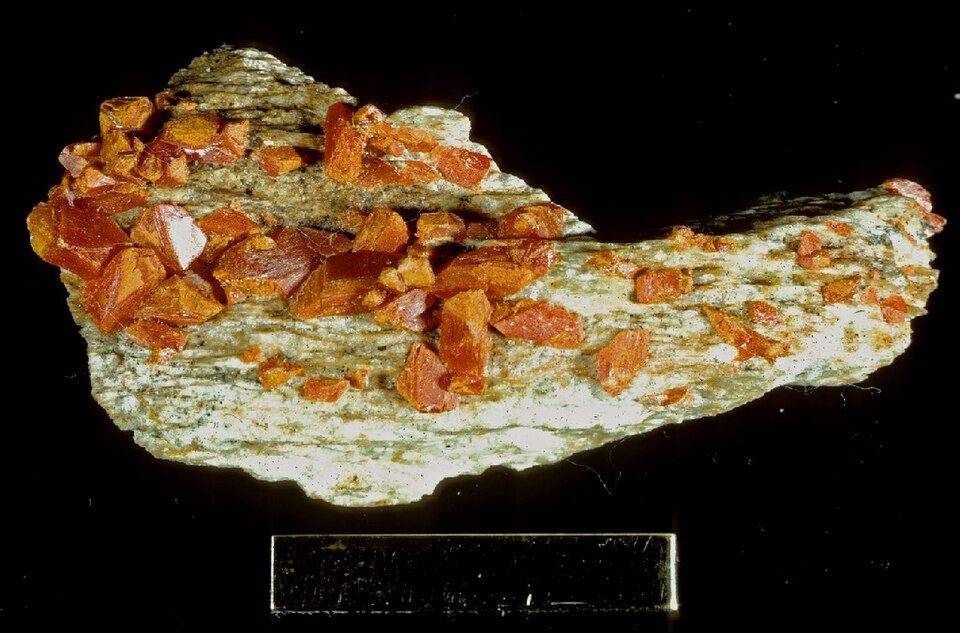Crocoite crystal