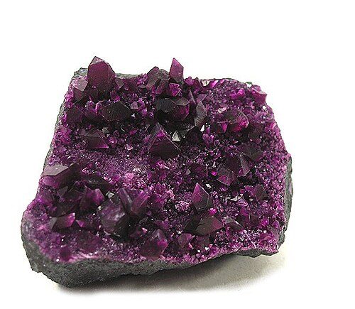 Kammererite crystal