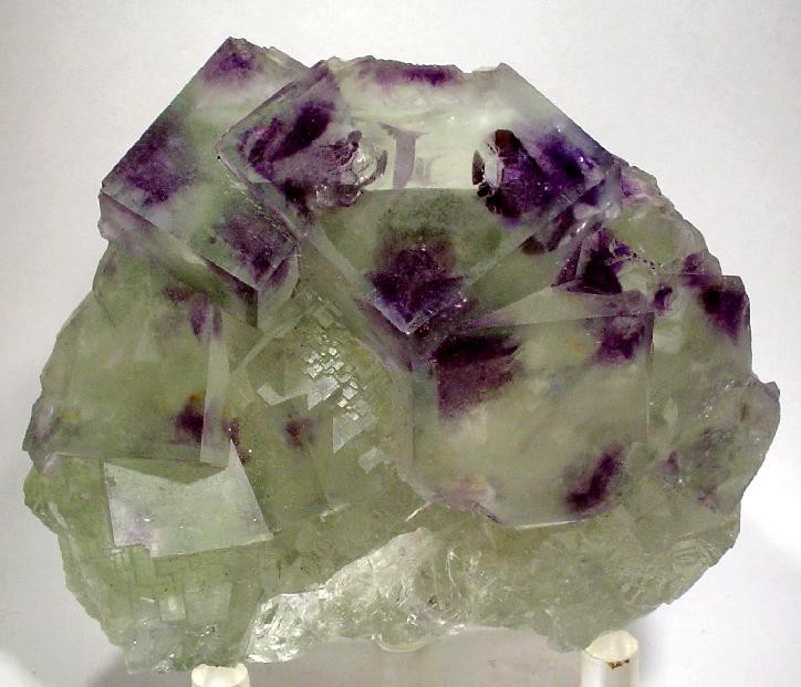 Rainbow Fluorite crystal