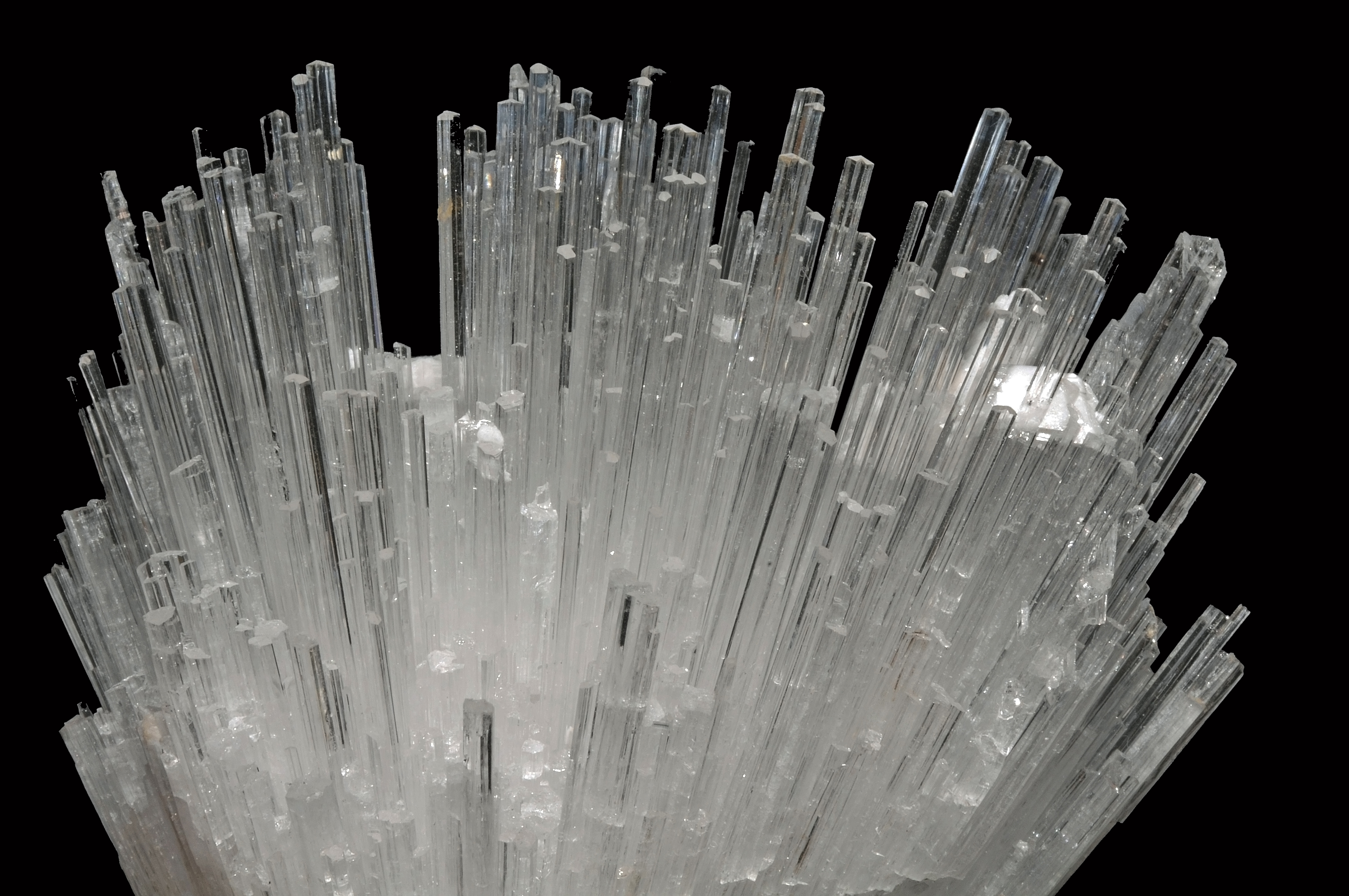 Scolecite crystal