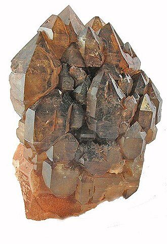 Smoky Elestial Quartz crystal
