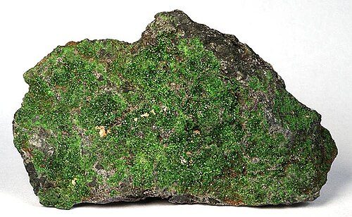 Uvarovite Garnet 3 crystal